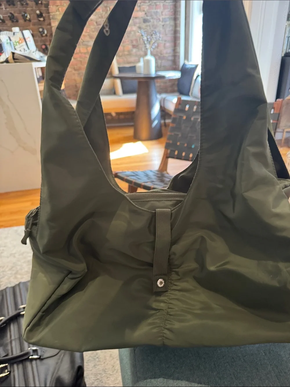 Olive Green Gym/ Travel Duffel Bag